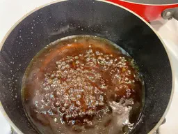 Syrup diluted with water